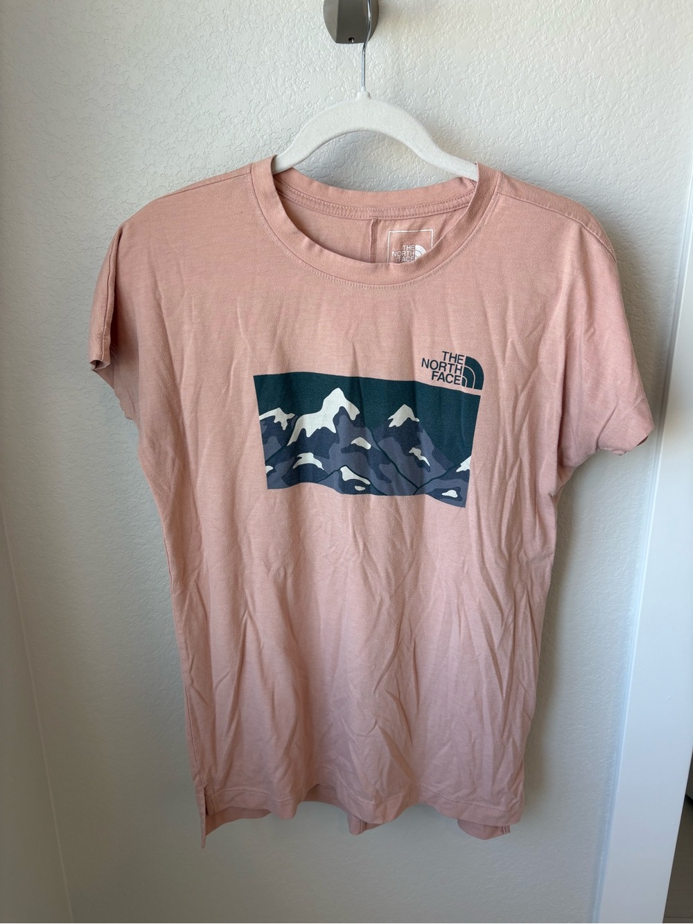 The North Face Dusty Rose Logo Crewneck Tee